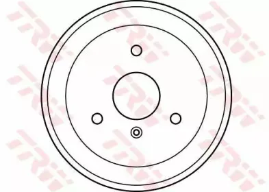 DB4298 TRW Тормозной барабан