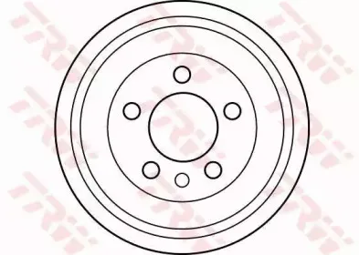 DB4299 TRW Тормозной барабан