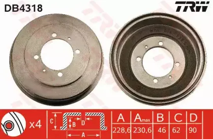 DB4318 TRW