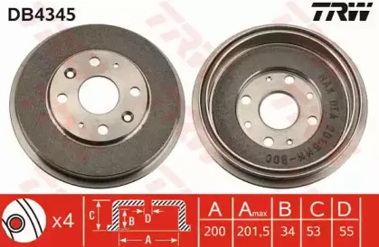 DB4345 TRW