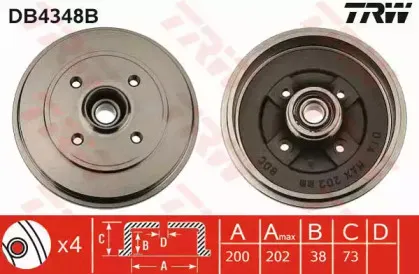 DB4348B TRW