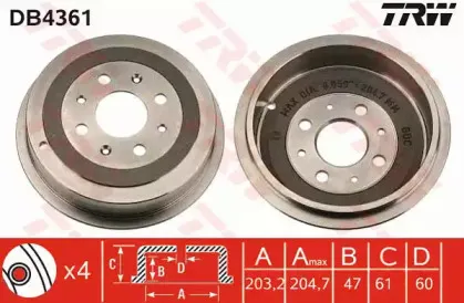 DB4361 TRW