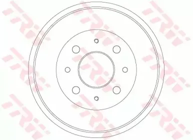 DB4396 TRW Тормозной барабан