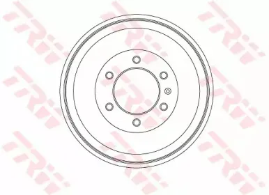 DB4451 TRW Тормозной барабан