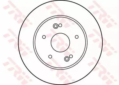 DF1028 TRW Тормозной диск
