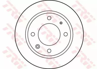 DF1117 TRW Тормозной диск