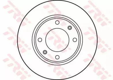 DF1218 TRW Тормозной диск