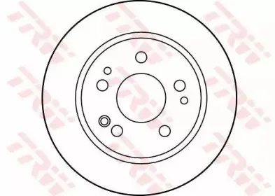 DF1584 TRW Тормозной диск
