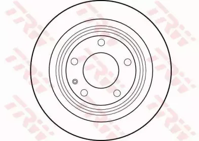 DF1591 TRW Тормозной диск