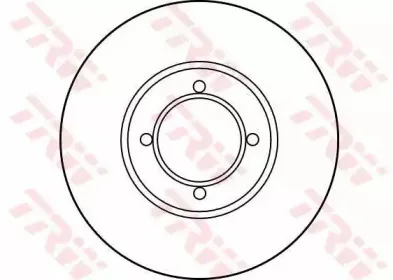 DF1601 TRW Тормозной диск