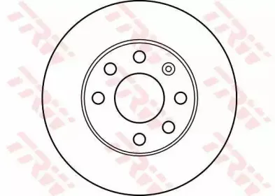 DF1609 TRW Тормозной диск