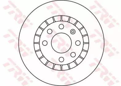 DF1624 TRW Тормозной диск