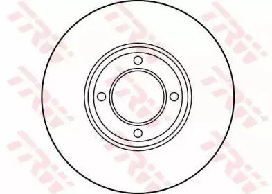 DF1632 TRW Тормозной диск
