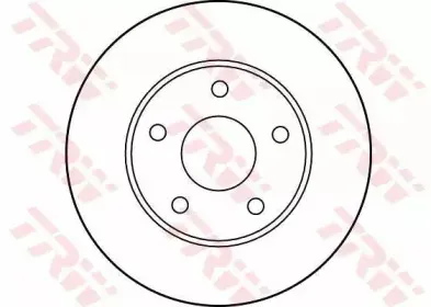 DF1648 TRW Тормозной диск