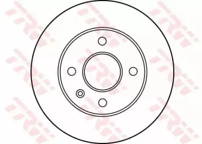 DF1655 TRW Тормозной диск