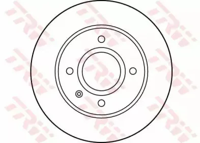 DF1658 TRW Тормозной диск