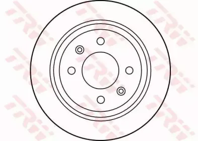 DF1669 TRW Тормозной диск
