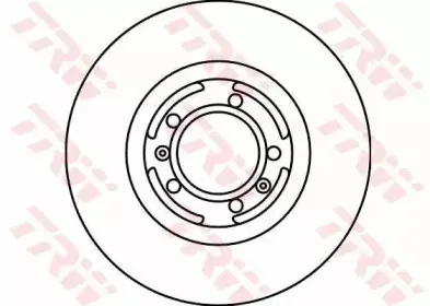 DF1716 TRW Тормозной диск