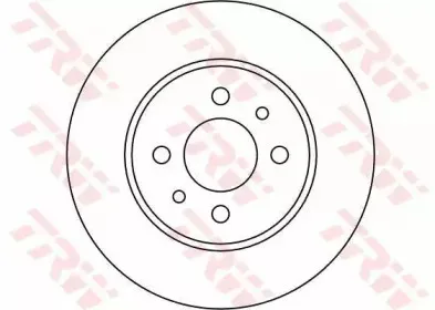 DF1722 TRW Тормозной диск