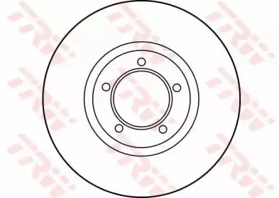 DF1826 TRW Тормозной диск