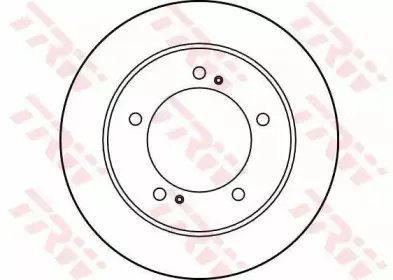 DF1953 TRW Тормозной диск