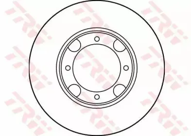 DF1958 TRW Тормозной диск