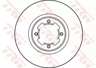 DF1966 TRW Тормозной диск