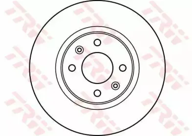 DF2011 TRW Тормозной диск