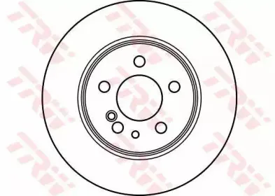DF2594 TRW Тормозной диск