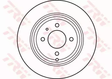 DF2620 TRW Тормозной диск