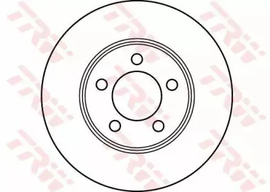 DF2624 TRW Тормозной диск
