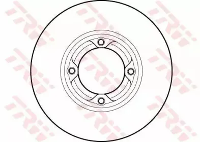 DF2633 TRW Тормозной диск