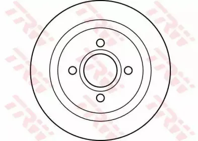 DF2639 TRW Тормозной диск
