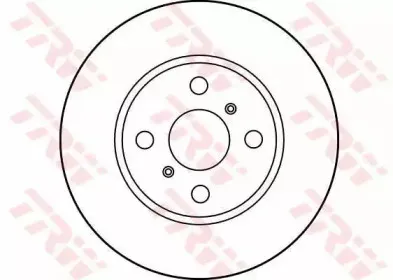 DF2658 TRW Тормозной диск