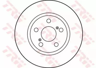 DF2684 TRW Тормозной диск