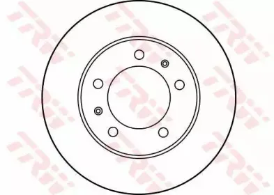 DF2739 TRW Тормозной диск