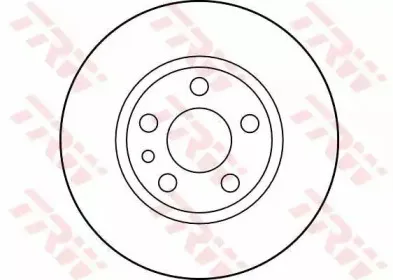 DF2754 TRW Тормозной диск