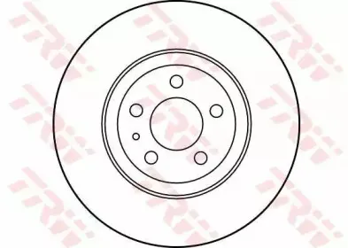 DF2759 TRW Тормозной диск