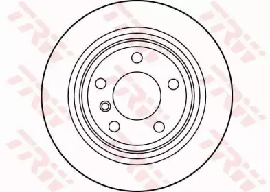 DF2768 TRW Тормозной диск