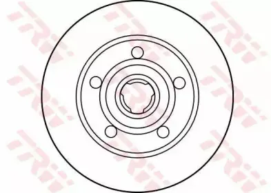 DF2771 TRW Тормозной диск