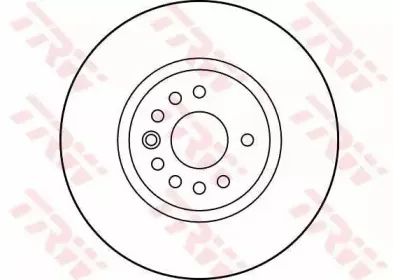 DF2778S TRW Тормозной диск