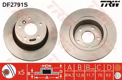 DF2791S TRW
