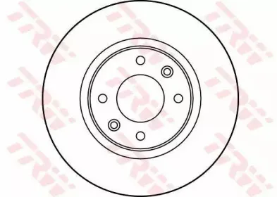 DF2796 TRW Тормозной диск