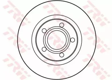 DF2806 TRW Тормозной диск