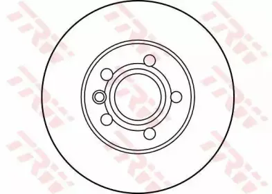 DF2809 TRW Тормозной диск