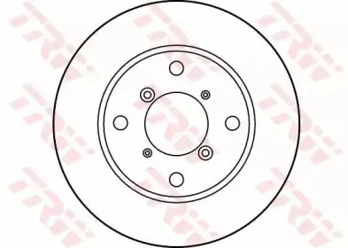 DF3106 TRW Тормозной диск