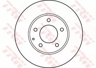 DF4012 TRW Тормозной диск
