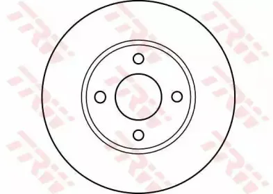 DF4019 TRW Тормозной диск