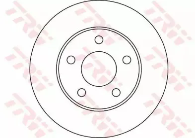 DF4041 TRW Тормозной диск