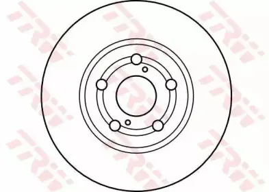 DF4046 TRW Тормозной диск